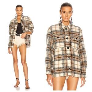 Isabel Marant Etoile Gastoni Coat in Beige